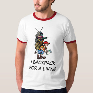 Camiseta Backpackfor I una vida - modificada para