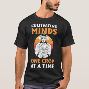 Camiseta Backprint AG Maestros enseñando el regente de agri