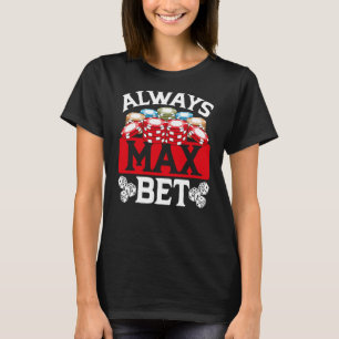 Camiseta Backprint Always Max Bet Casino