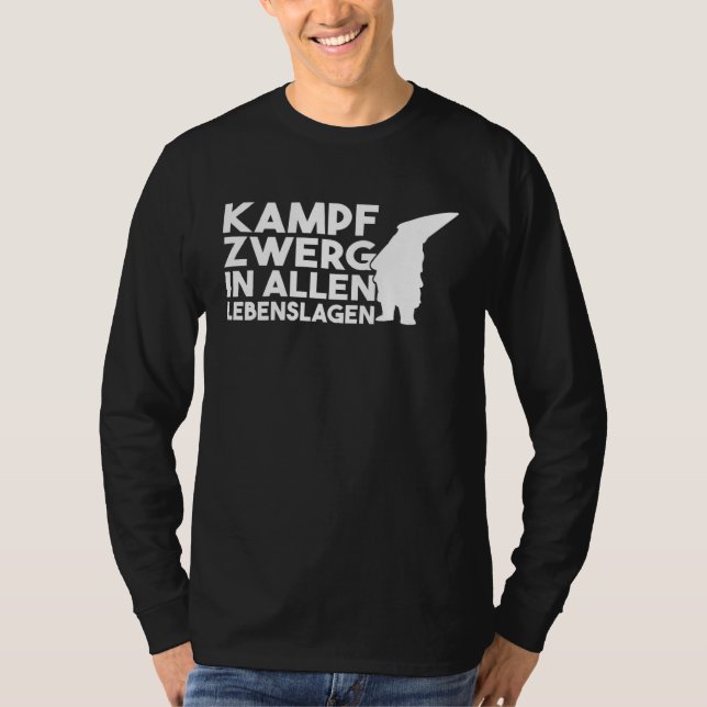 Camiseta Backprint battle dwarf in all walks of life dwarf  (Anverso)