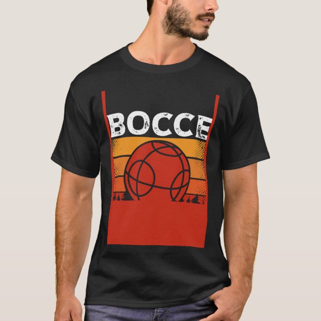 Camiseta Backprint Bocce Is My Workout Bocce Ball (Anverso)