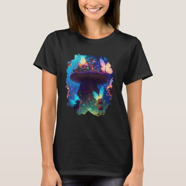 Camiseta Backprint Enchanted by fairies of enchanted fairy  (Anverso)
