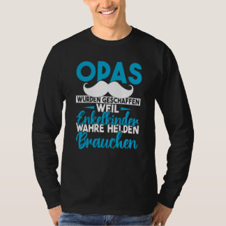 Camiseta Backprint Grandpas were created because grandchild