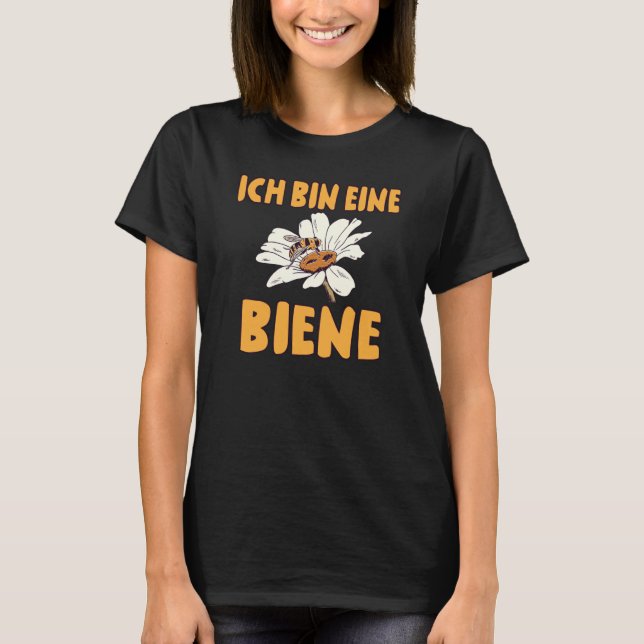 Camiseta Backprint I am a bee for beekeepers and bee  1 (Anverso)