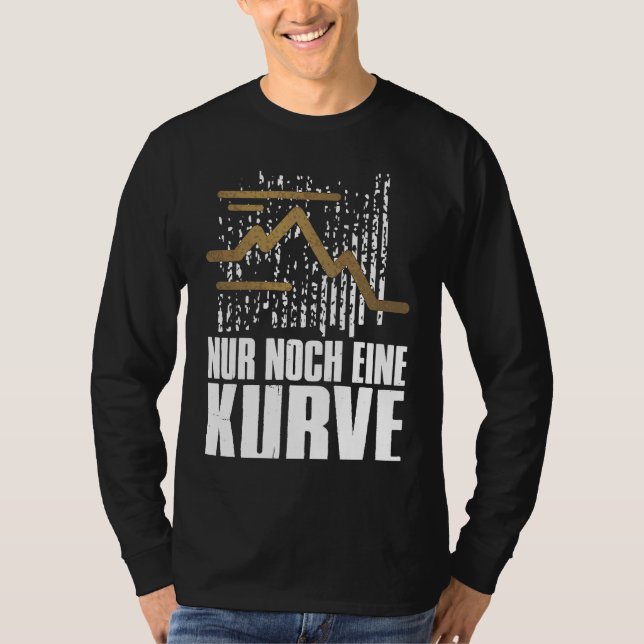 Camiseta Backprint Just one more curve Hiking and outdoors  (Anverso)