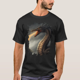 Camiseta Backprint Loch Ness Monster la Dra.