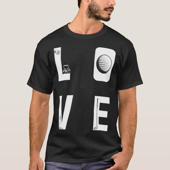 Camiseta Backprint Love Golf (Anverso)
