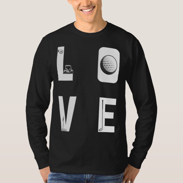 Camiseta Backprint Love Golf (Anverso)