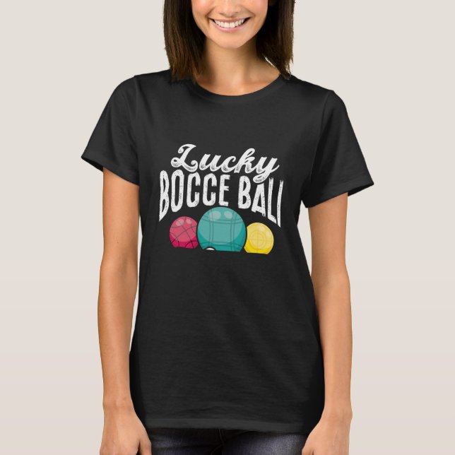 Camiseta Backprint Lucky Bocce Ball (Anverso)
