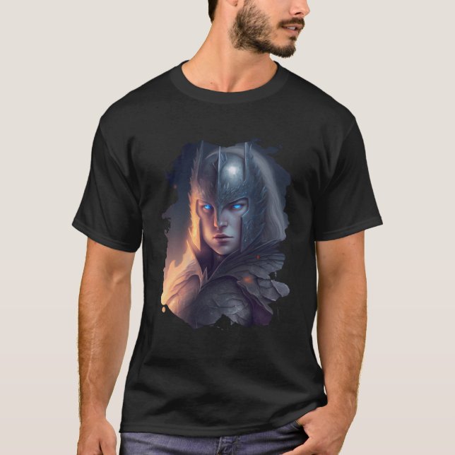 Camiseta Backprint Reign of Ice the queen of darkness fanta (Anverso)