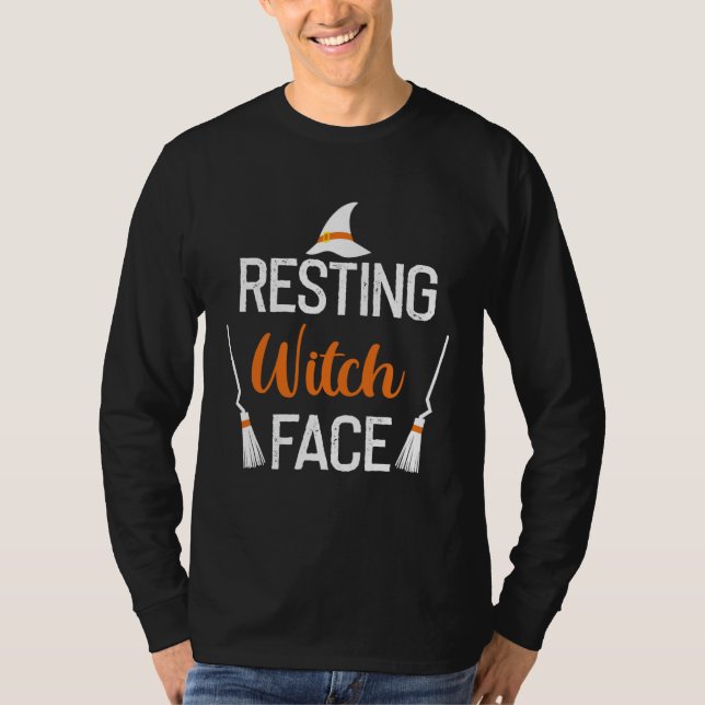 Camiseta Backprint Resting Wwitch Face (Anverso)