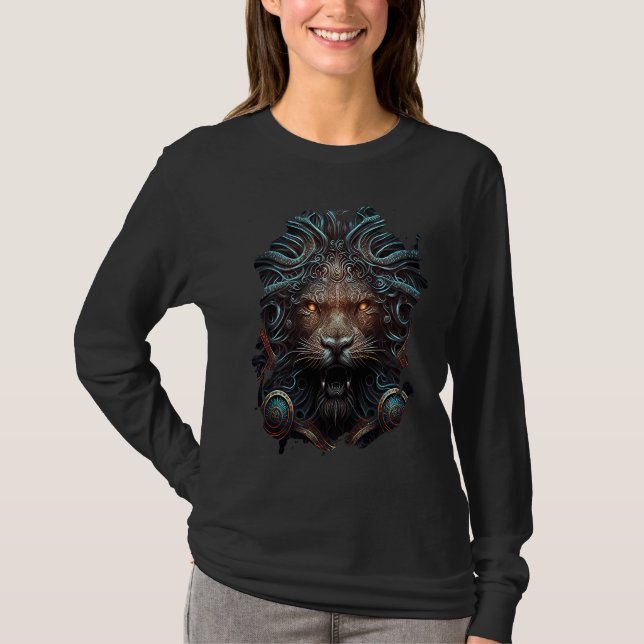 Camiseta Backprint Royal power of the lion (Anverso)