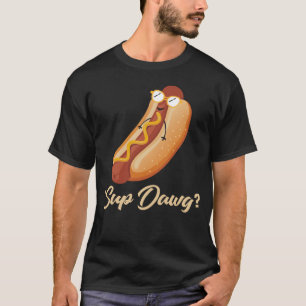 Camiseta Backprint Sup Dawg Hot Dog