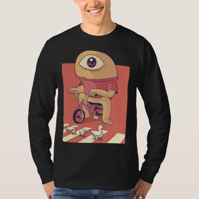 Camiseta Backprint Zyklop Bicycle (Anverso)