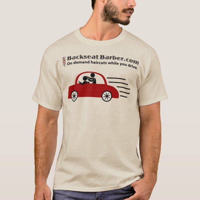 Camiseta BackseatBarber.com (Anverso)