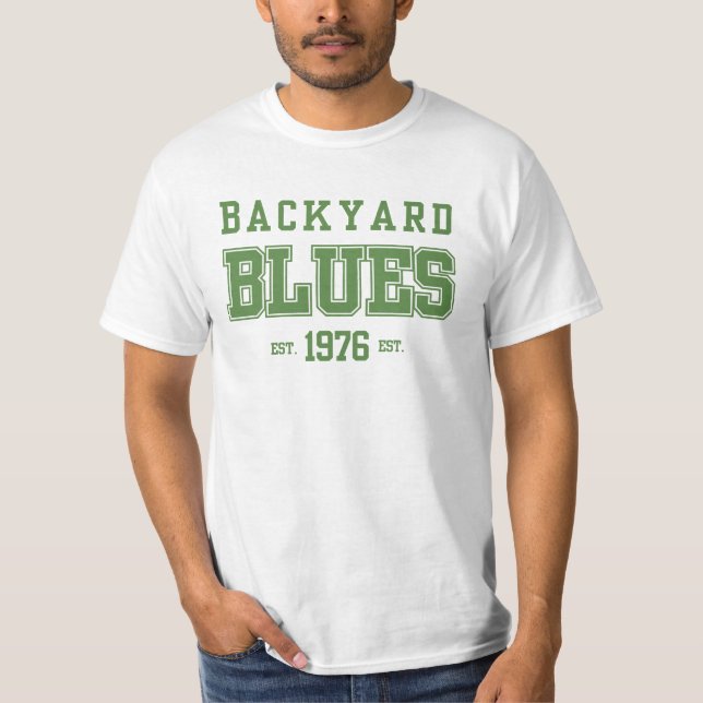 Camiseta Backyard blues Vintage T-Shirt (Anverso)