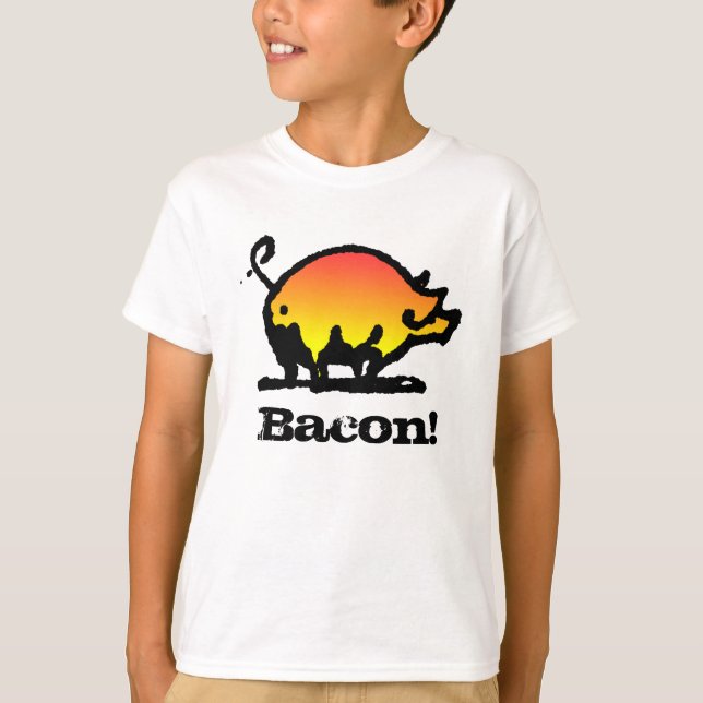 Camiseta ¡Bacon! (Anverso)