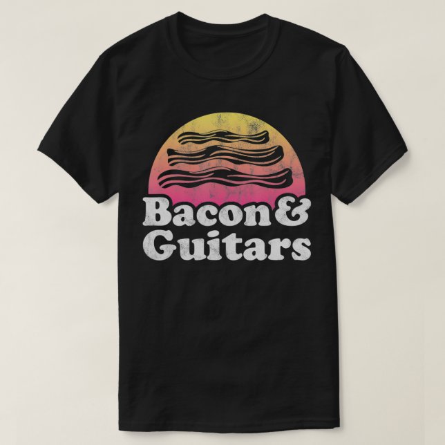 Camiseta Bacon and s or christmas tree bacon  (Diseño del anverso)