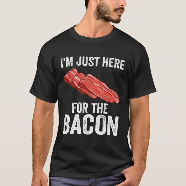 Camiseta Bacon   Bacon Apparel Pig Pork Humor Men Women  1 (Anverso)
