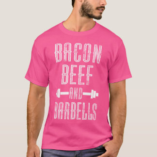 Camiseta Bacon Beef And Barbels Construcción De Cuerpos De