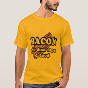 Camiseta Bacon de la cinta duct de la comida