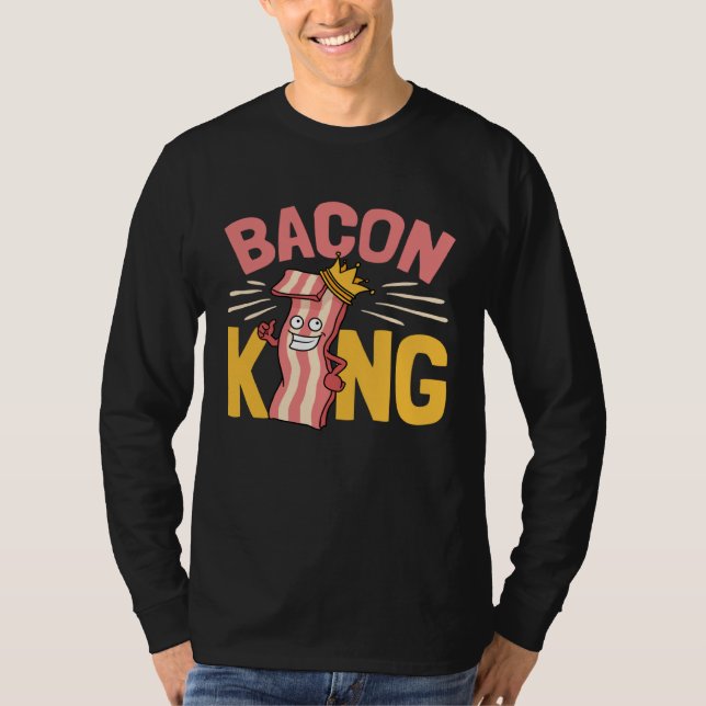 Camiseta Bacon  Enthusiast Love Bacon Food Men Boys (Anverso)