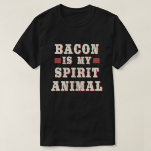 Camiseta Bacon es mi espíritu Animal Gracioso Bacon Lover