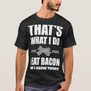 Camiseta Bacon Foodie Costume Food Pun