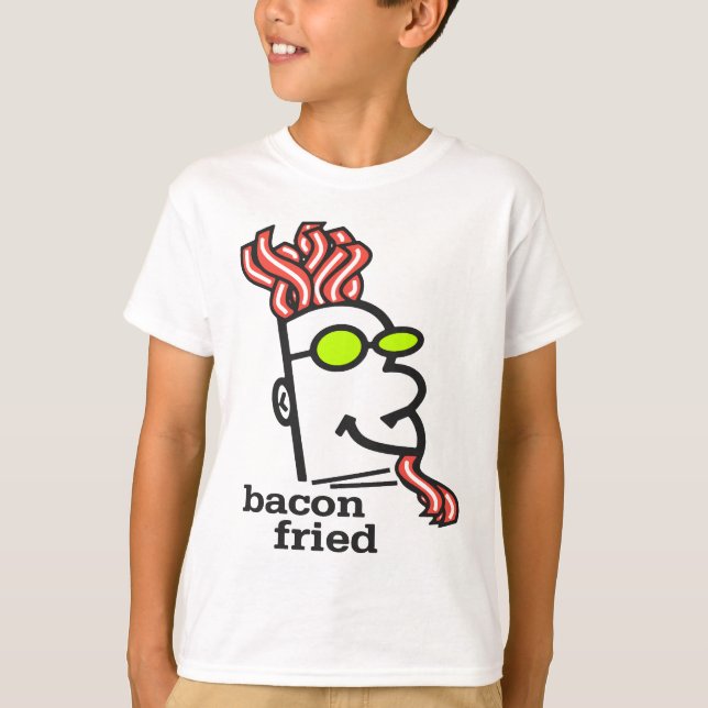 Camiseta Bacon frito (Anverso)