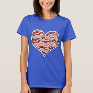 Camiseta Bacon Hearted