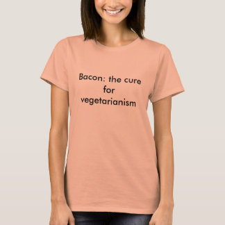 Camiseta Bacon: la cura para el vegetarianismo