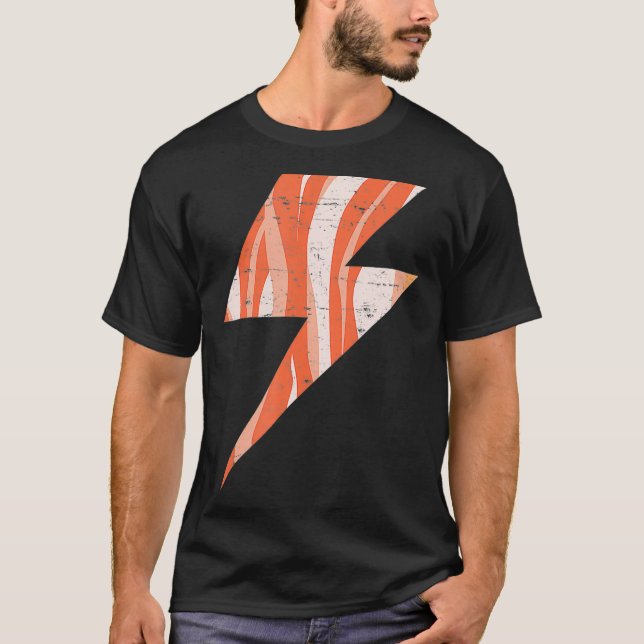 Camiseta Bacon Lightning Bolt Keto Diet impactante T  (Anverso)