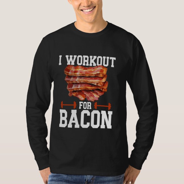 Camiseta Bacon Meat Lover I Entrenamiento Para Bacon (Anverso)