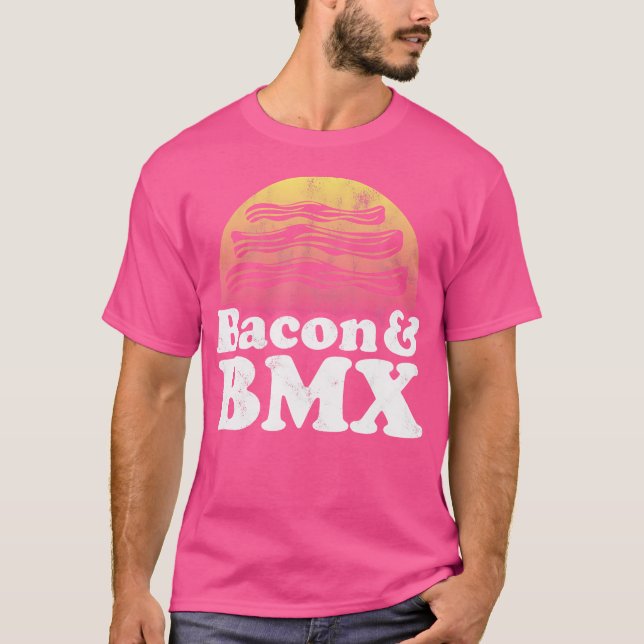 Camiseta Bacon Y Bmx (Anverso)