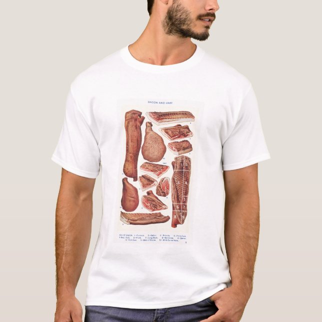 Camiseta Bacon y Ham (Anverso)