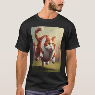 Camiseta Bacon Y Huevos De Fútbol De Gato