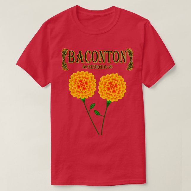 Camiseta Baconton Georgia TShirt 1 (Diseño del anverso)