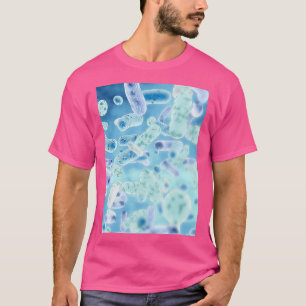 Camiseta BACTERIA BURSÓ Ilustración biomédica de imagen MIC