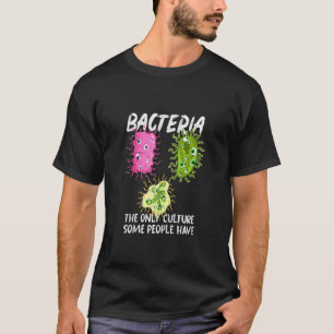 Camiseta Bacteria Cultura Microbiología Bióloga Laboratorio