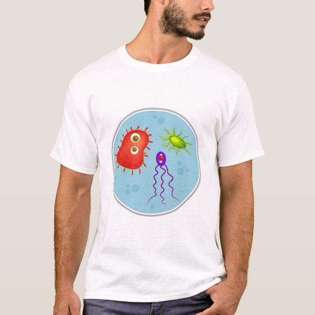 Camiseta Bacterias (Anverso)