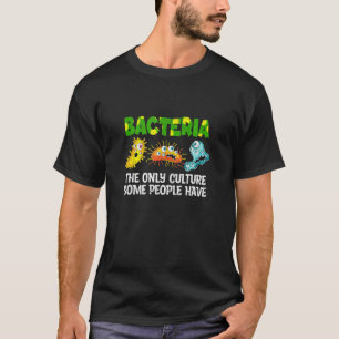 Camiseta Bacterias Bióloga Bióloga Laboratorio de Microbiol