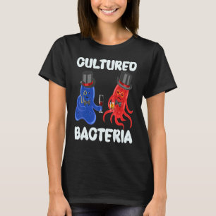 Camiseta Bacterias Microbiología Biología Ciencia Punny Mic
