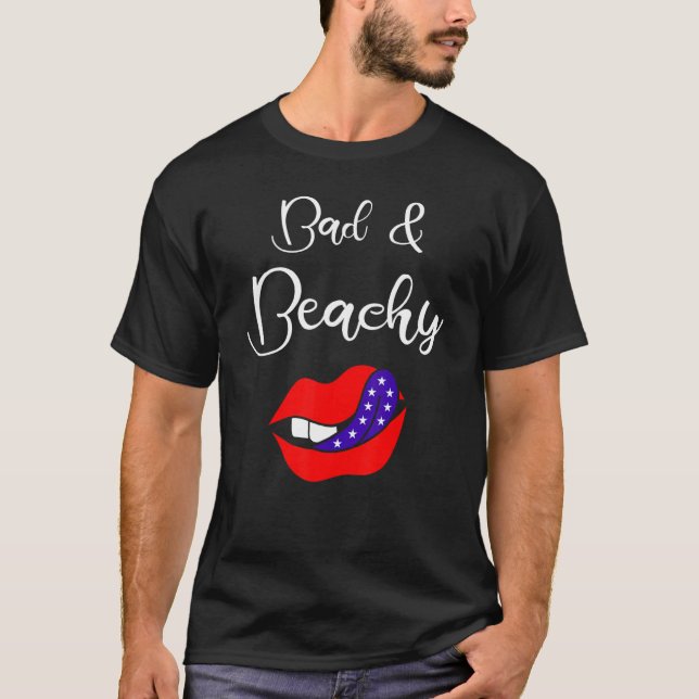Camiseta Bad And Beachy 3 (Anverso)