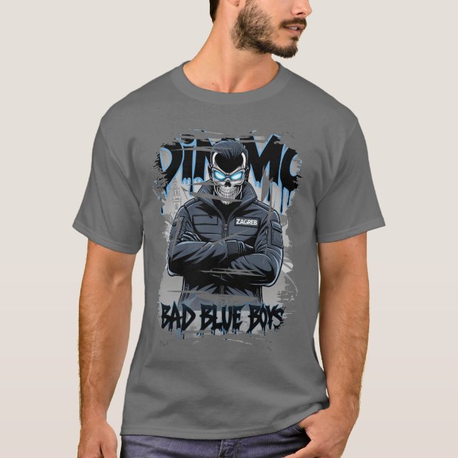 Camiseta Bad Blue Boys Kit for Dinamo Zagreb Fans (Anverso)