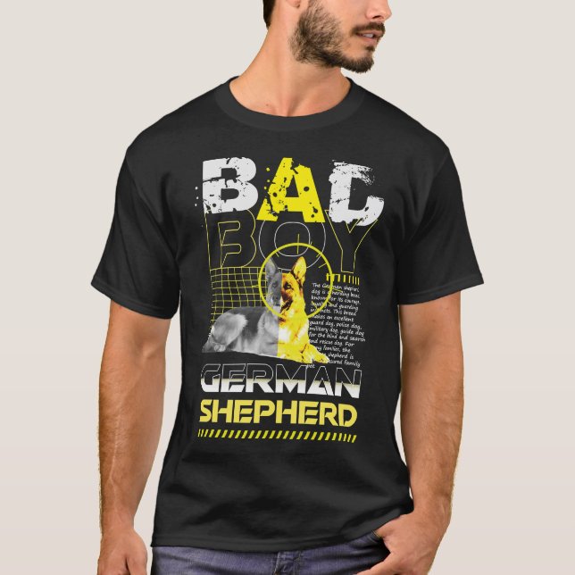 Camiseta Bad Boy German Shepherd (Anverso)