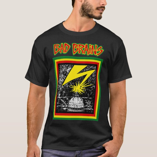 Camiseta Bad Brains T-Shirtbad brains Classic T-Shirt (Anverso)