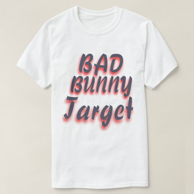 Camiseta Bad Bunny Target  (17) (Diseño del anverso)