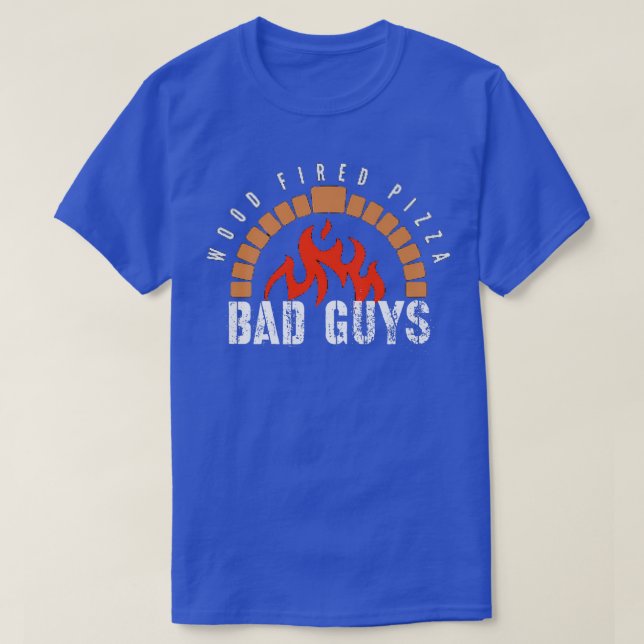 Camiseta Bad guys pizza  (Diseño del anverso)