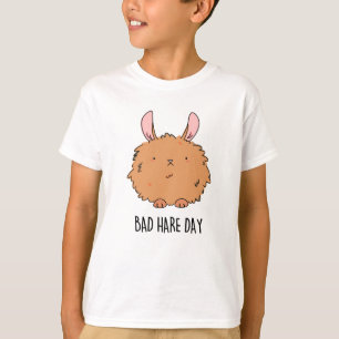 Camiseta Bad Hare Day Funny Rabbit Pun