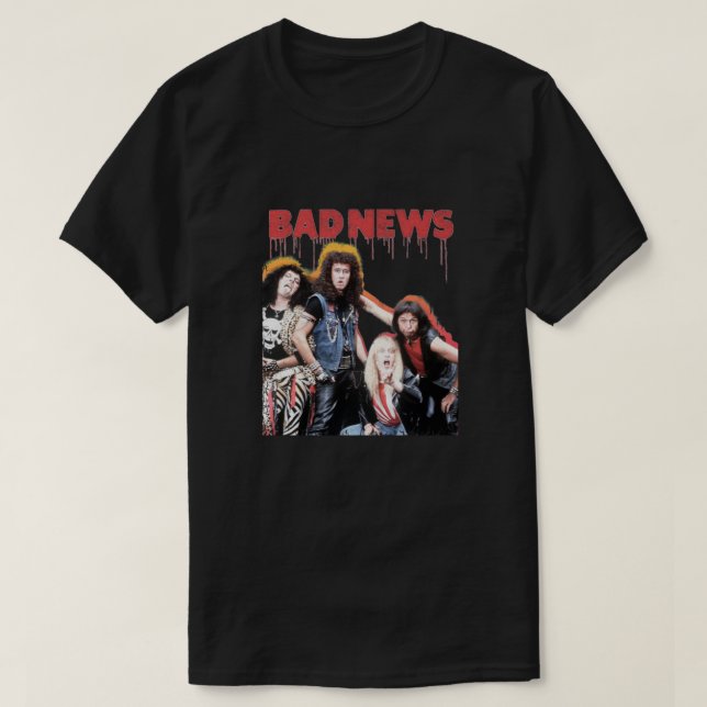 Camiseta BAD NEWS VINTAGE GROUP Classic (Diseño del anverso)